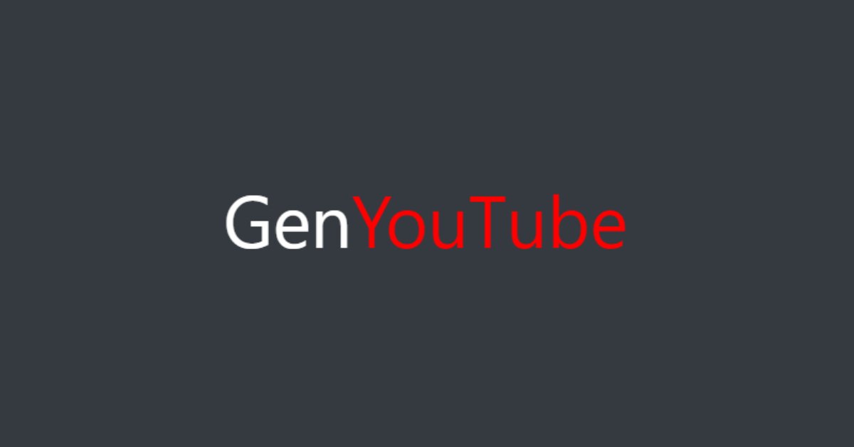 GenYouTube