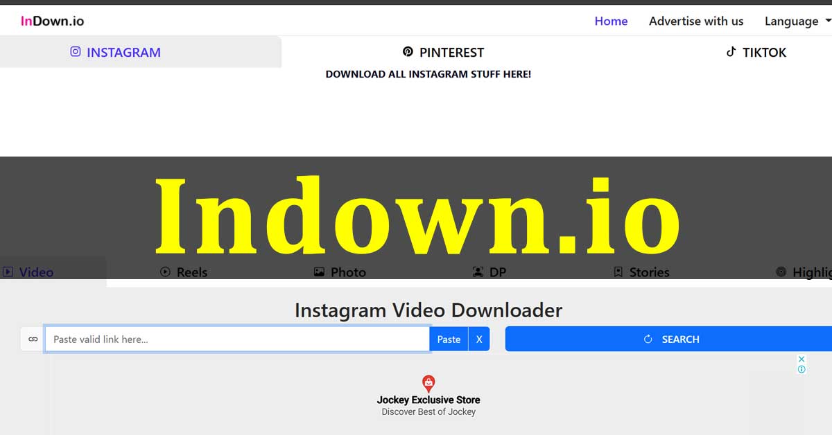 Indown.io Downloader