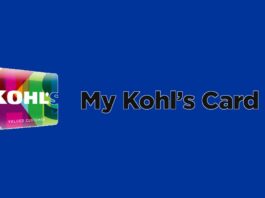 MyKohlsCard.com Login