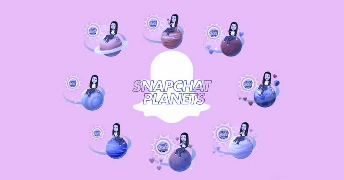 Snapchat Planets