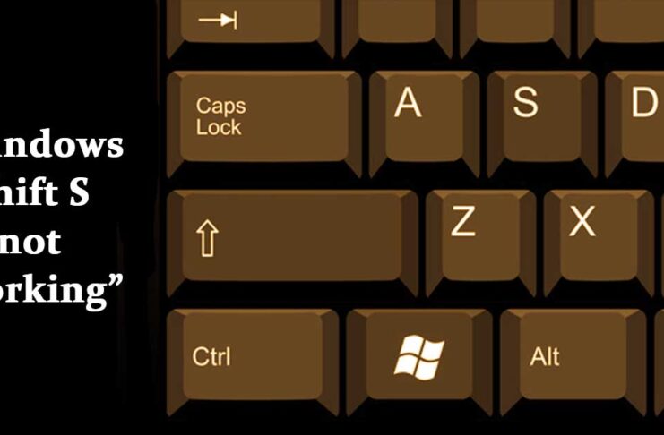 Windows Shift S not Working